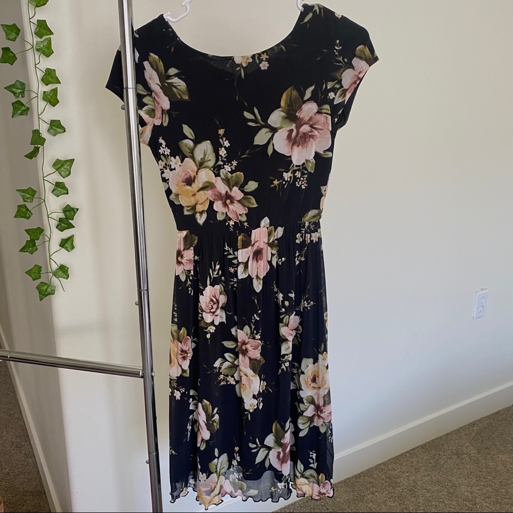 Midi floral dress